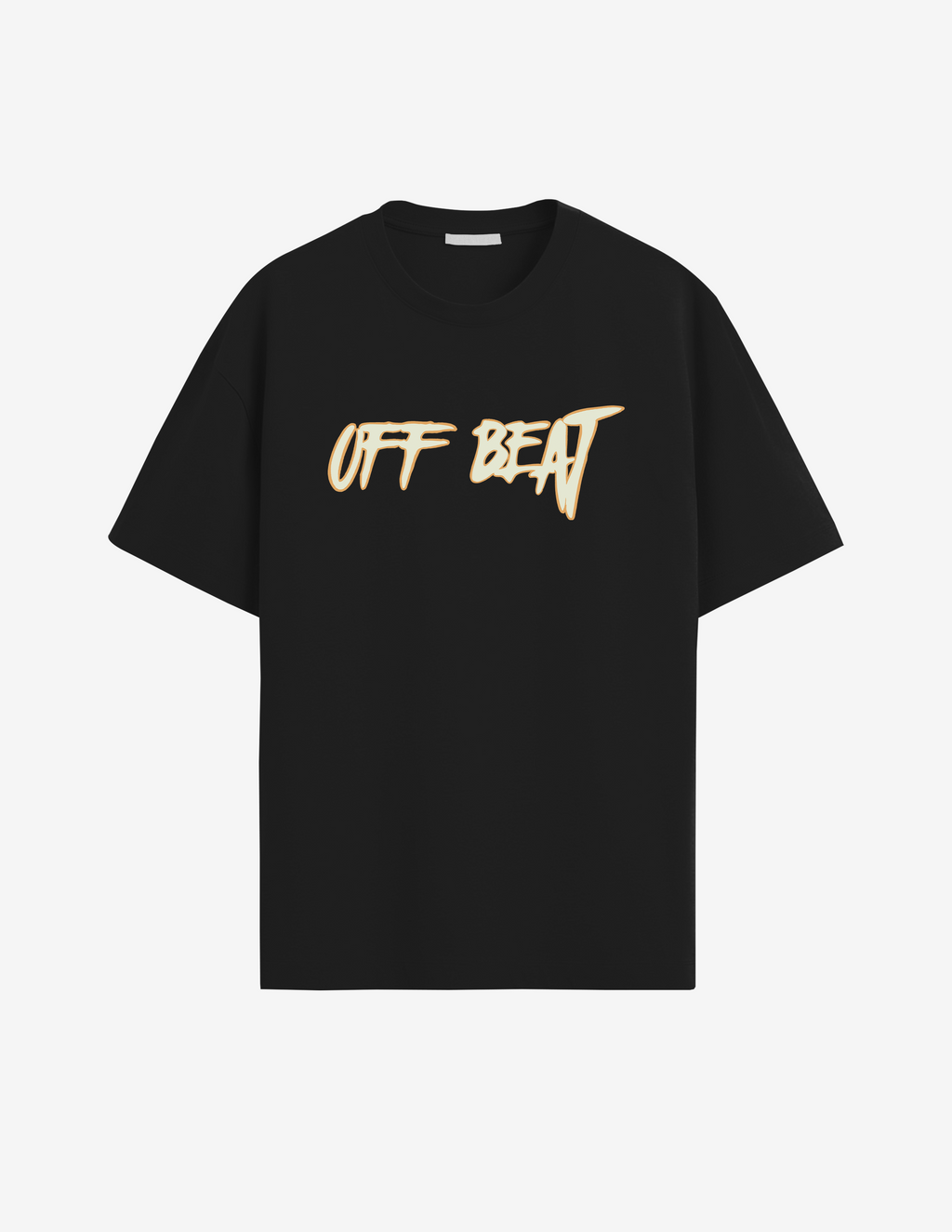 Arcane Octopus Black Oversized Tshirt