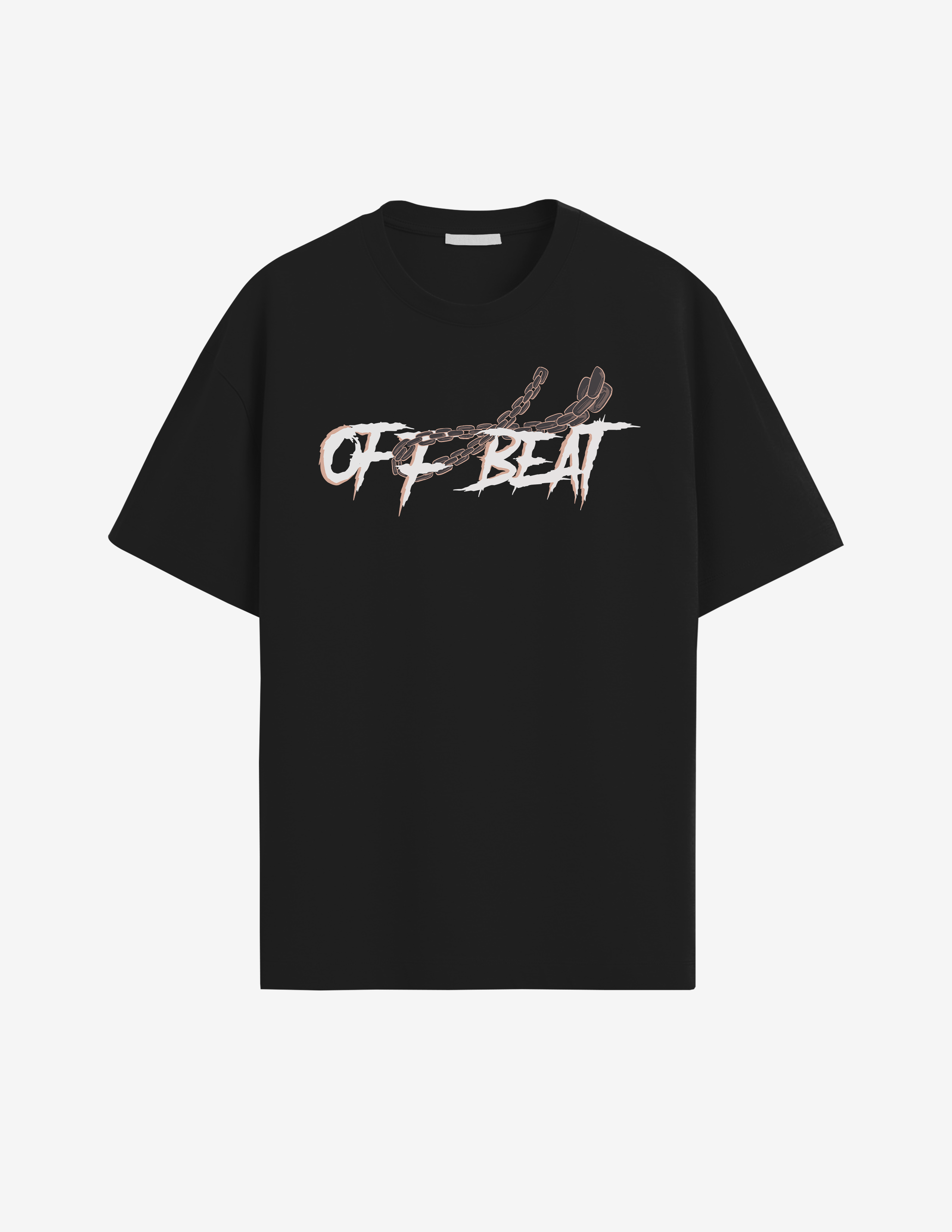 Unchained Eagle Black Oversized Tshirt