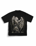 BORN FROM THE ASHES BLACK OVERSZIED FIT T-SHIRT