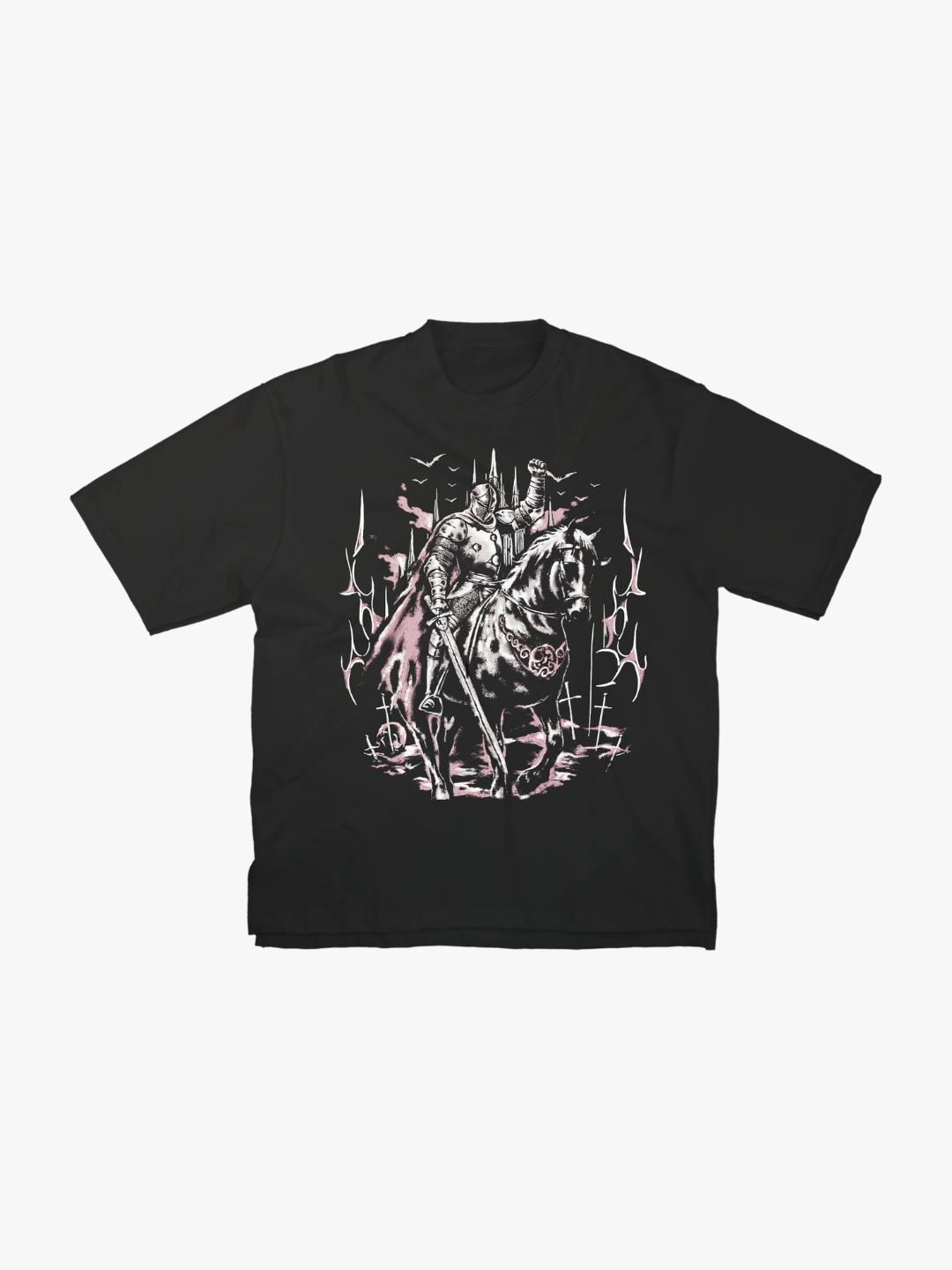 FENIX : RELENTLESS BLACK OVERSIZED TSHIRT