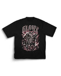 GLORY BLACK OVERSIZED FIT T-SHIRT