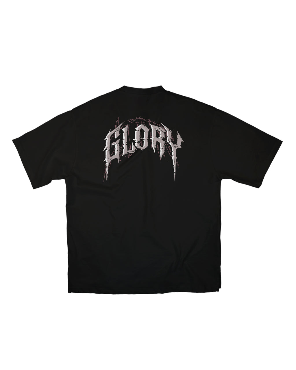 GLORY BLACK OVERSIZED FIT T-SHIRT