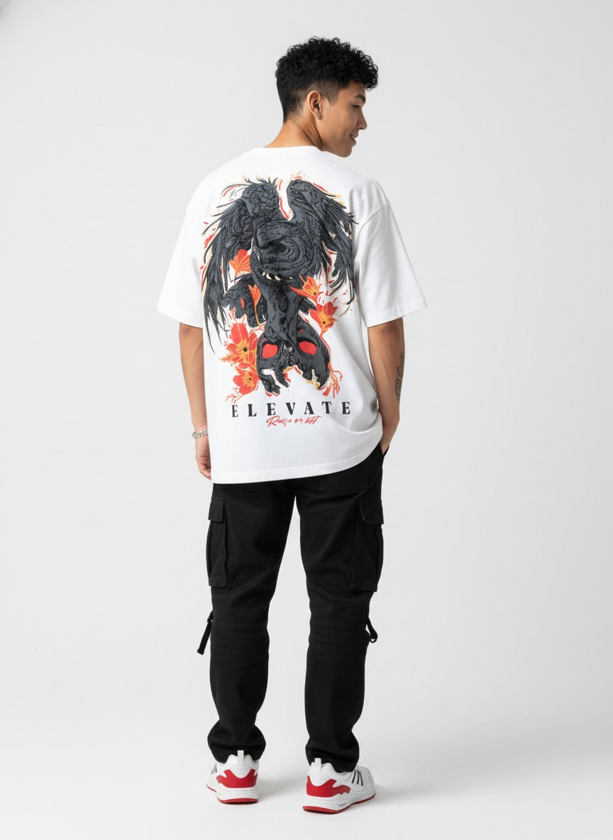 SOUL KEEPER  — GOTHIC OWL & SKULL TEE