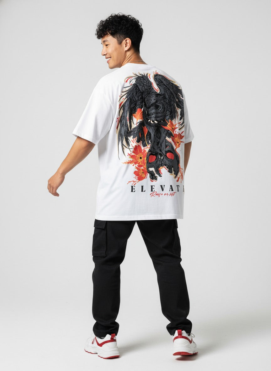 SOUL KEEPER  — GOTHIC OWL & SKULL TEE